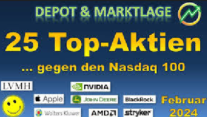 Die Top 25 Aktien im S&P 500